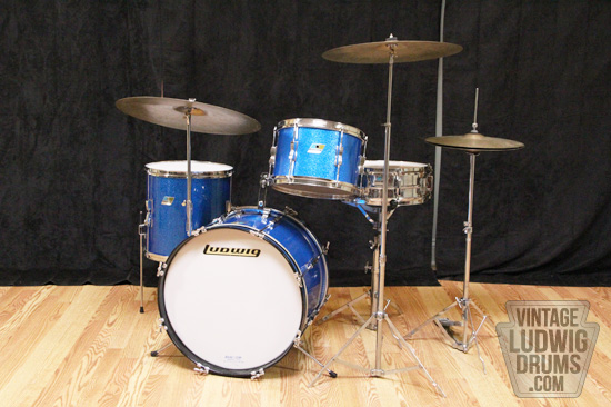 used ludwig vistalite drums for sale