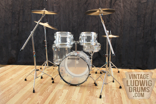 1978 Ludwig Big Beat Vistalite Clear